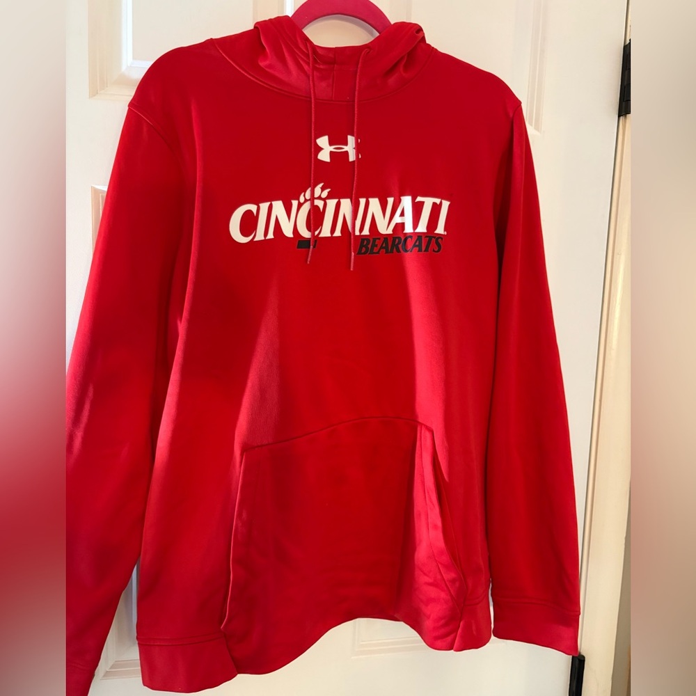 University of Cincinnati Red Under Armour Hoodie